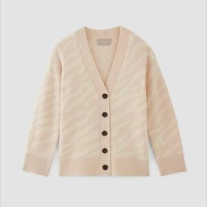 Everlane THE ALPACA TIGER JACQUARD CARDIGAN Cardigan